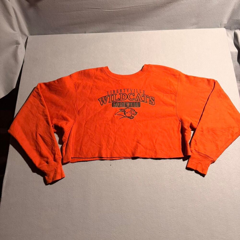 Champion Women's Orange Sweatshirt